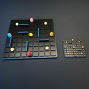 Quoridor Pac-Man XXL Gigamic – juego gigante de estrategia y laberintos