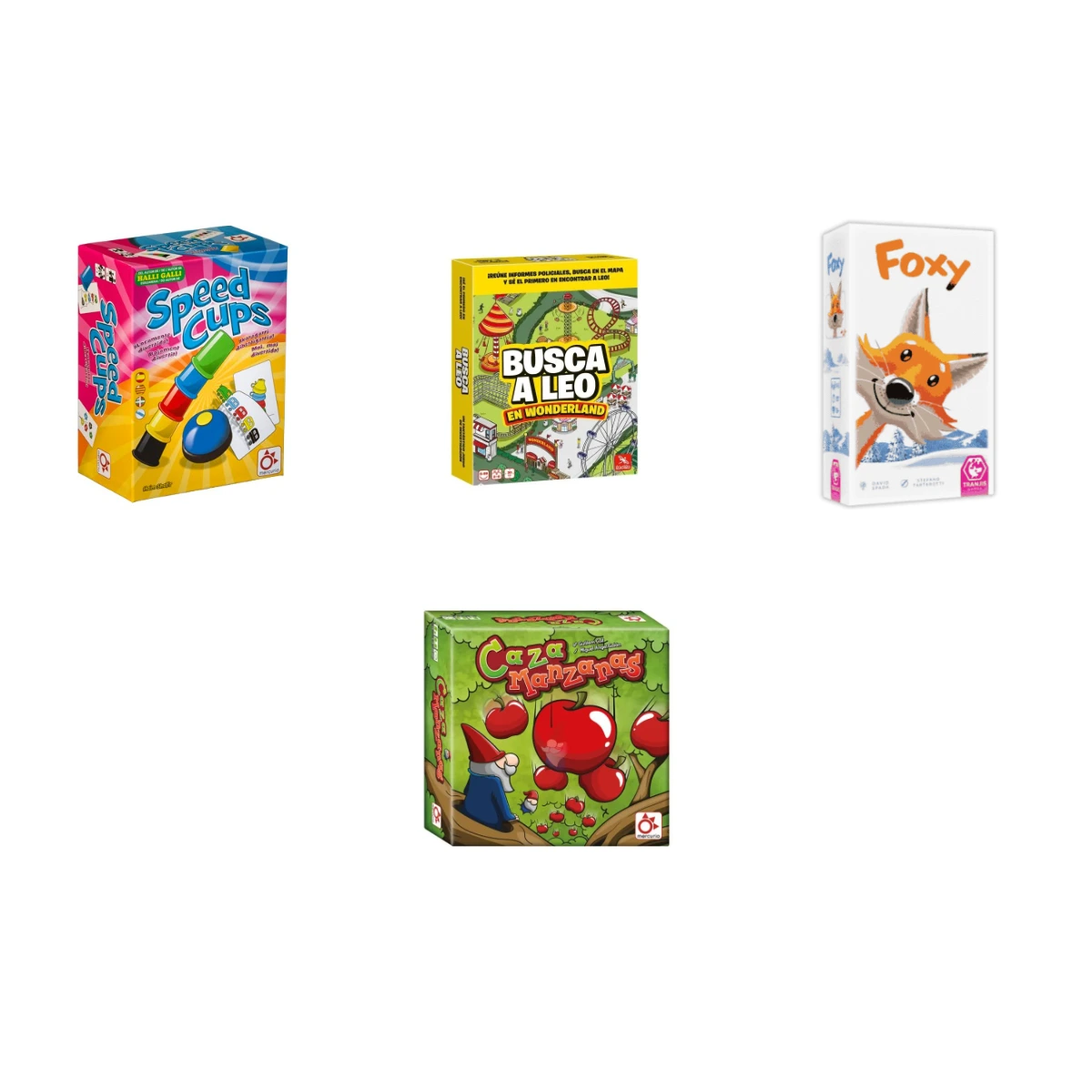 Lote Albergues Familias: trece juegos infantiles y familiares de partida corta (4+)