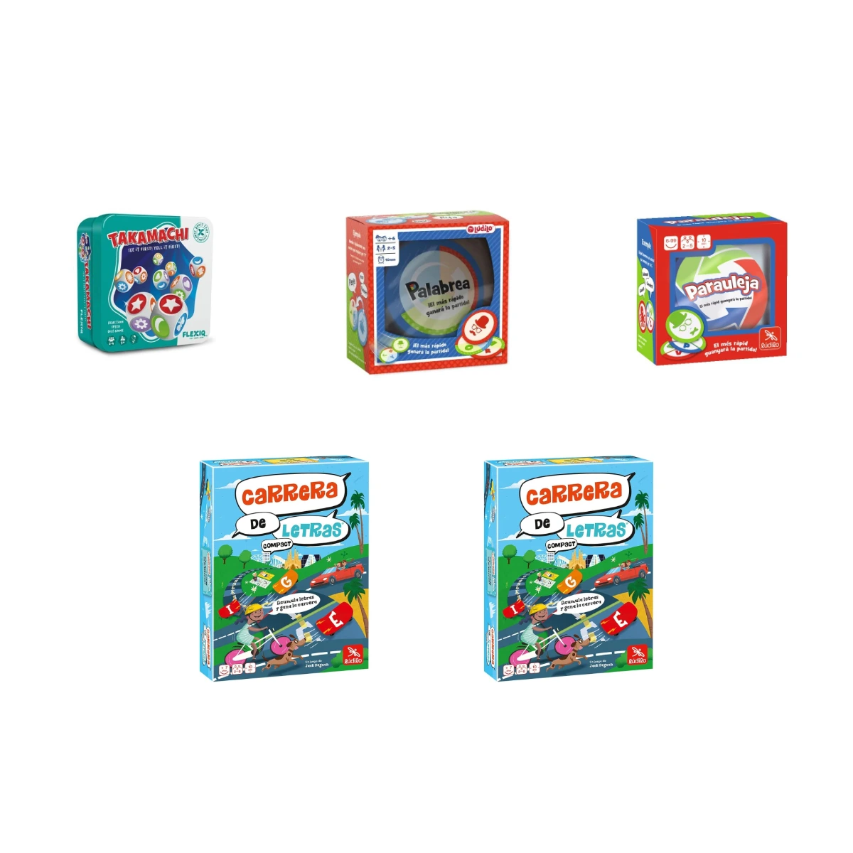 Lote Centros educativos Media hora de juego: catorce juegos rápidos en castellano y valenciano (4+)