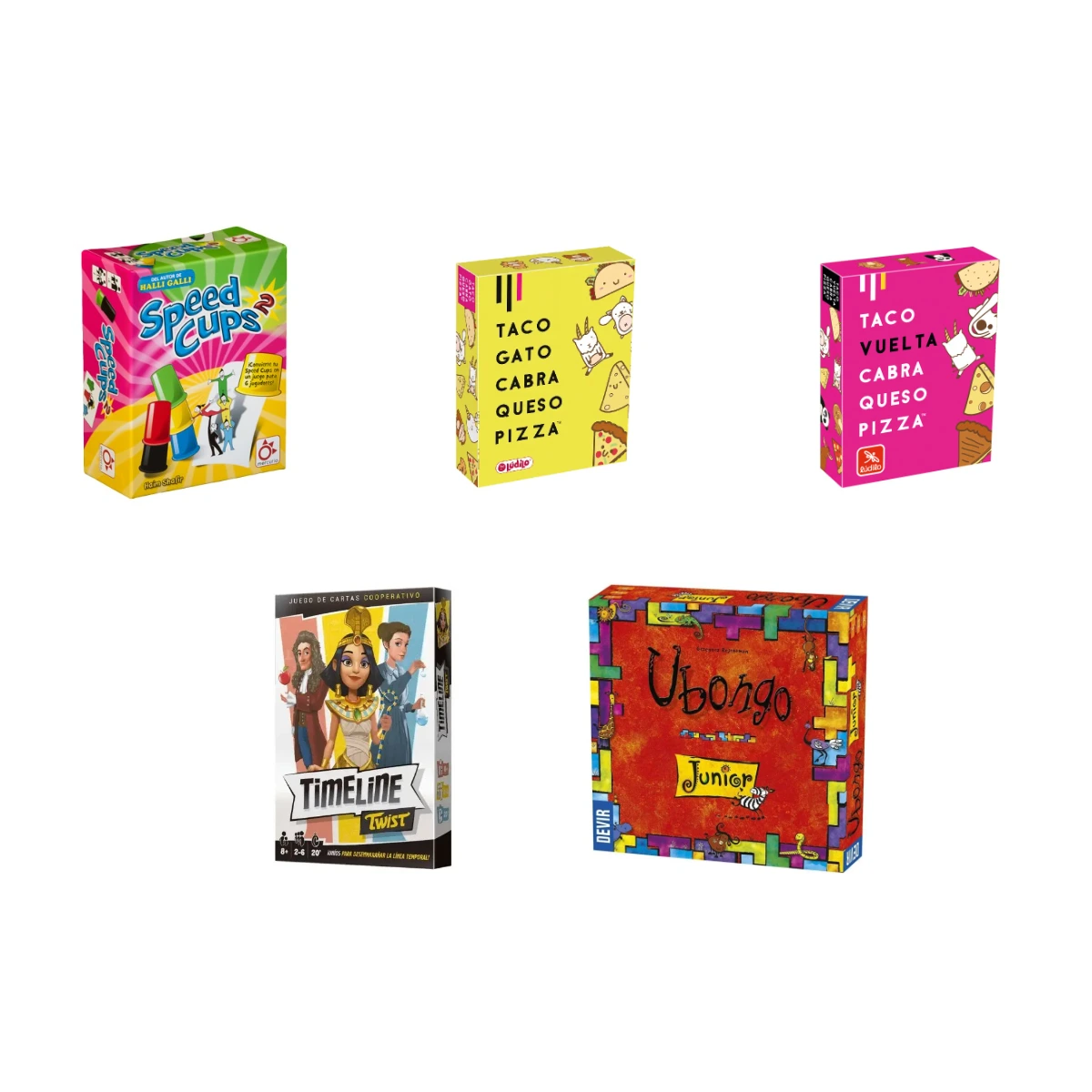 Lote Bibliotecas Caja 1: selección de juegos para el rincón de lectura