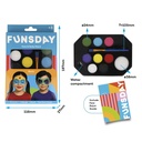 Pinturas faciales Funsday
