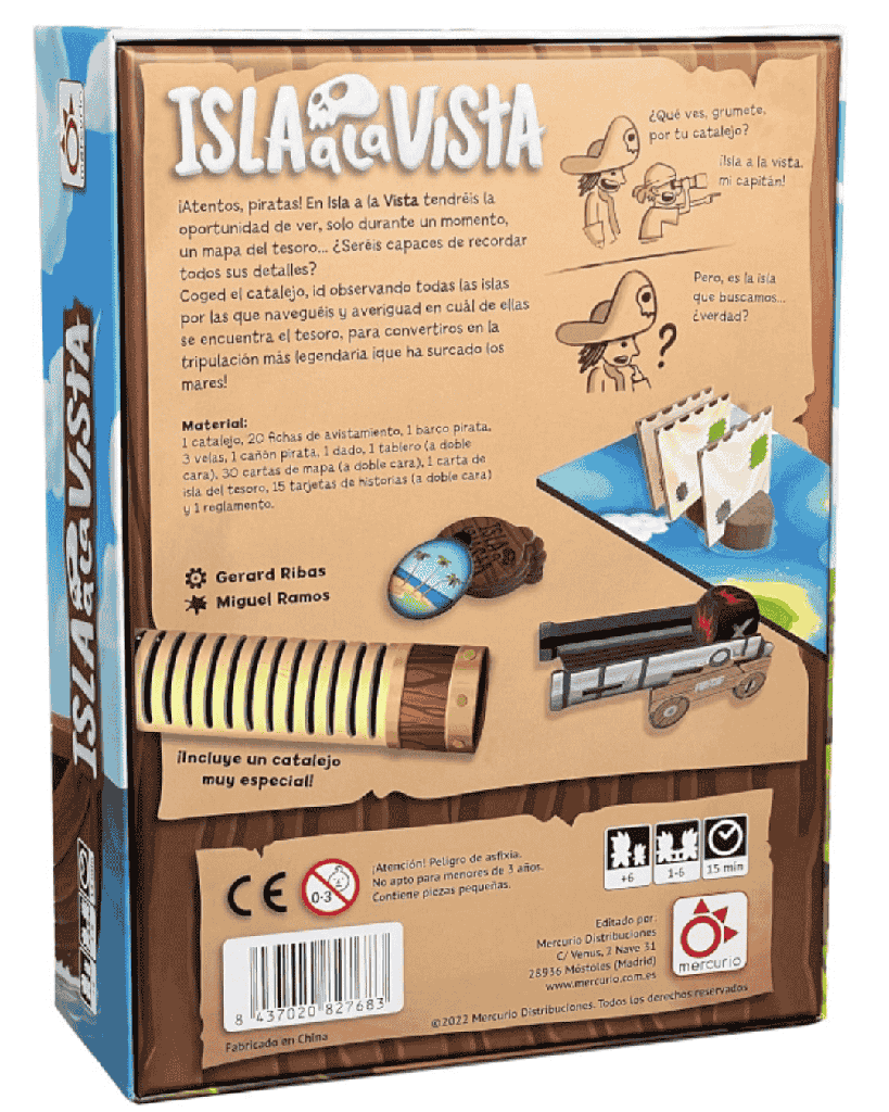 Isla a la vista