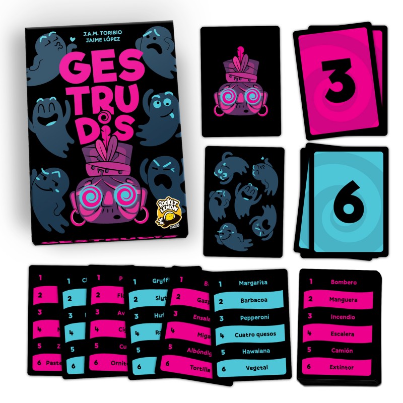 Gestrudis – Juego de Cartas Divertido para Grupos | Expresión Corporal y Teatro +12 años