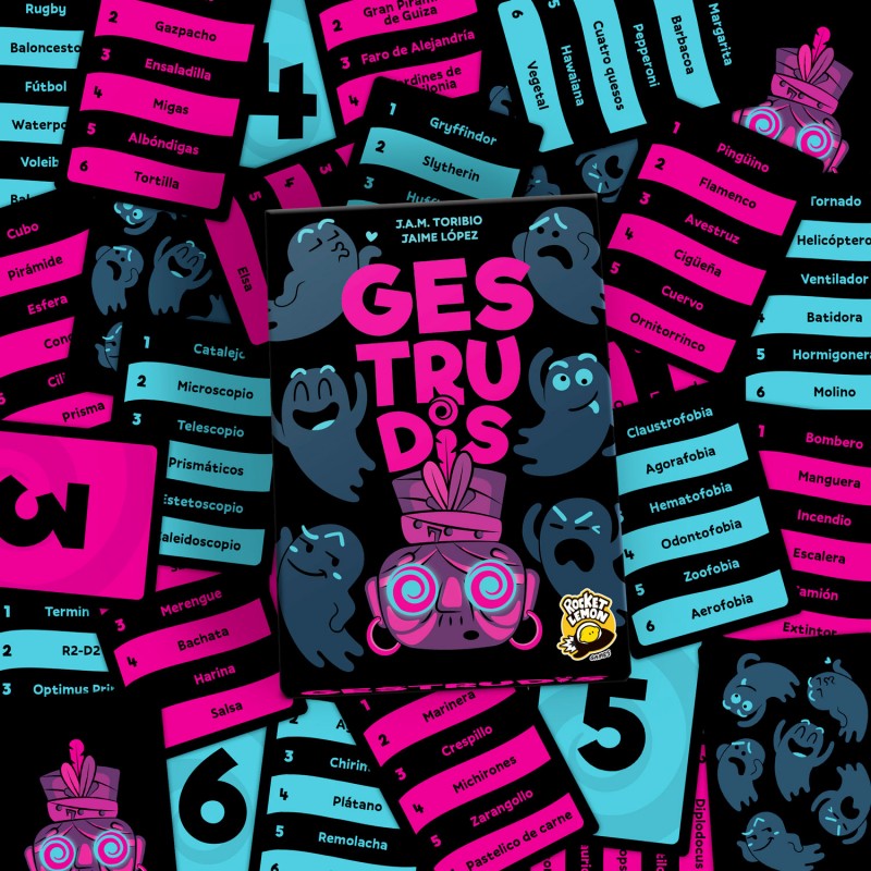 Gestrudis – Juego de Cartas Divertido para Grupos | Expresión Corporal y Teatro +12 años