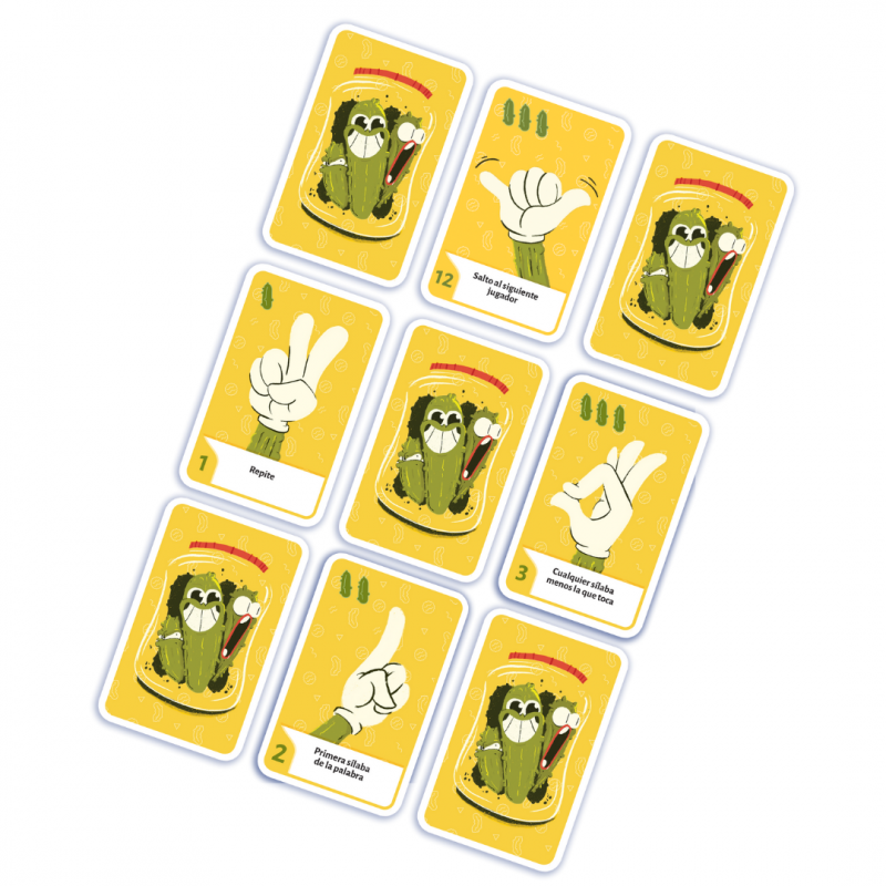 Pepinillo – Juego de Cartas de Agilidad Verbal y Gestual para Grupos
