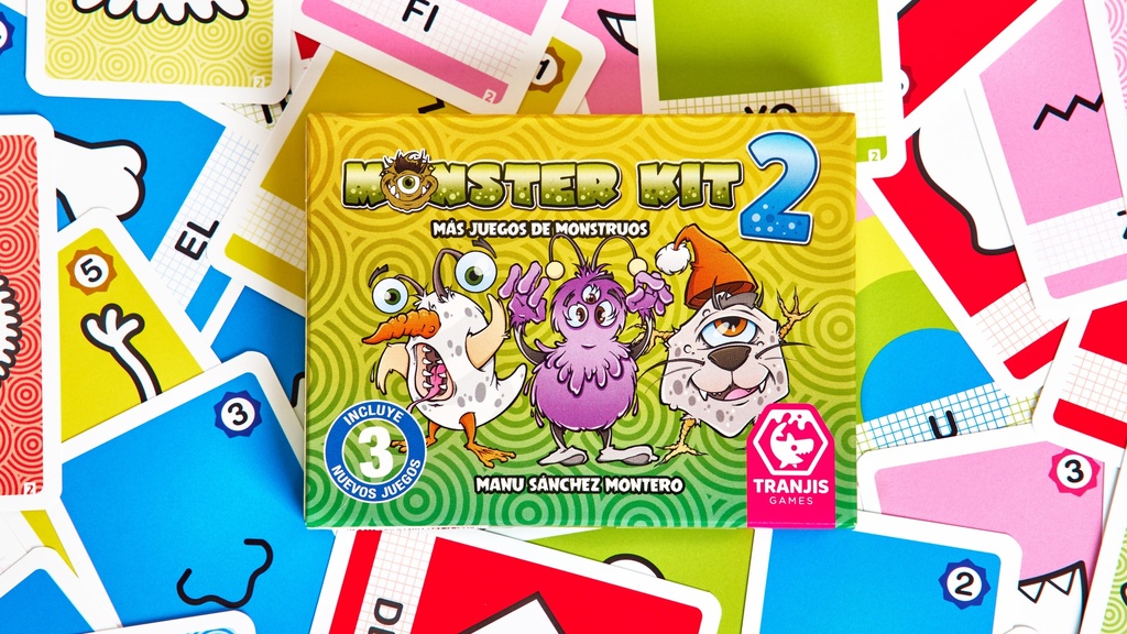 Monster Kit 2 - Juego de Mesa Creativo para Infancia | Crea Monstruos Divertidos y Desarrolla Imaginación, Lenguaje y Emociones | Ideal para Aula y Ocio