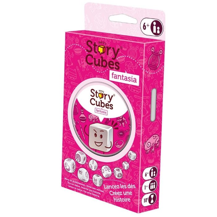 Story Cubes Fantasia: joc de daus per a crear històries fantàstiques (6+)