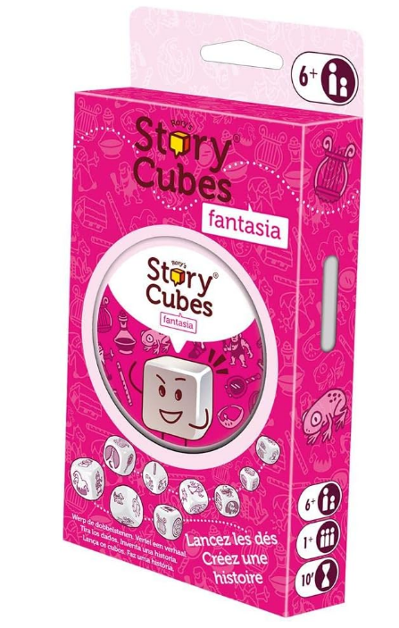Story Cubes Fantasia: joc de daus per a crear històries fantàstiques (6+)