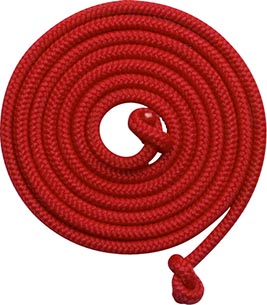 Cuerda para Saltar Roja – Cuerda de 2,5 m para Actividades de Psicomotricidad | Desde 5 Años, Uso Individual o en Grupo | Fomenta la Coordinación, el Ritmo y el Trabajo Corporal Dinámico
