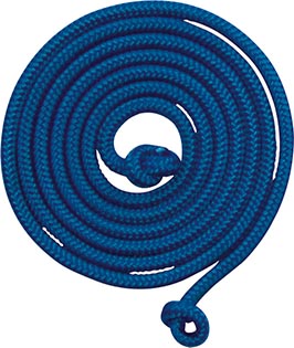 Cuerda para Saltar Azul – Cuerda de 2,5 m para Actividades de Psicomotricidad | Desde 5 Años, Uso Individual o en Grupo | Fomenta la Coordinación, el Ritmo y el Trabajo Corporal Dinámico