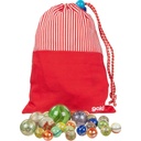 Mi saco de 50 canicas: juego clásico de puntería y destreza (3+)