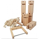 Torre de Froebel: juego cooperativo de construcción y equilibrio (2–16 jugadores)