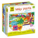 Ludattica Baby Puzzle Collection Dinosaures: puzle infantil a doble cara 32 peces (2+)