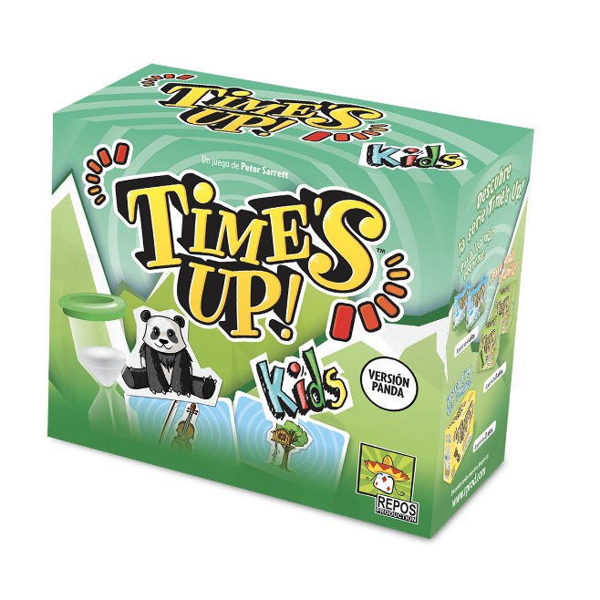 Time’s Up! Kids 2 (verde): juego de pistas y mímica para grupos (4+)