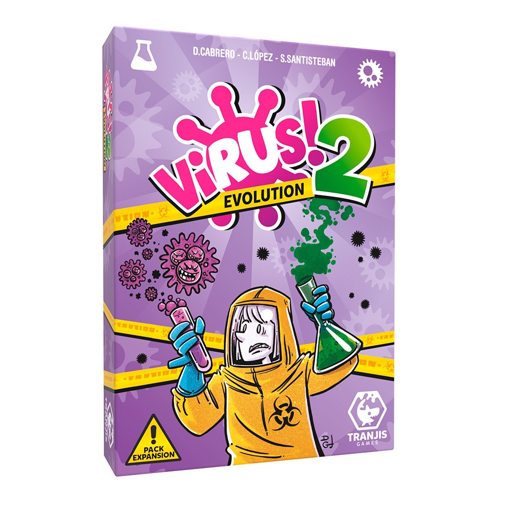 [MGL-1430] Virus! 2 Evolution: joc de cartes d’estratègia i evolució de virus (8+)