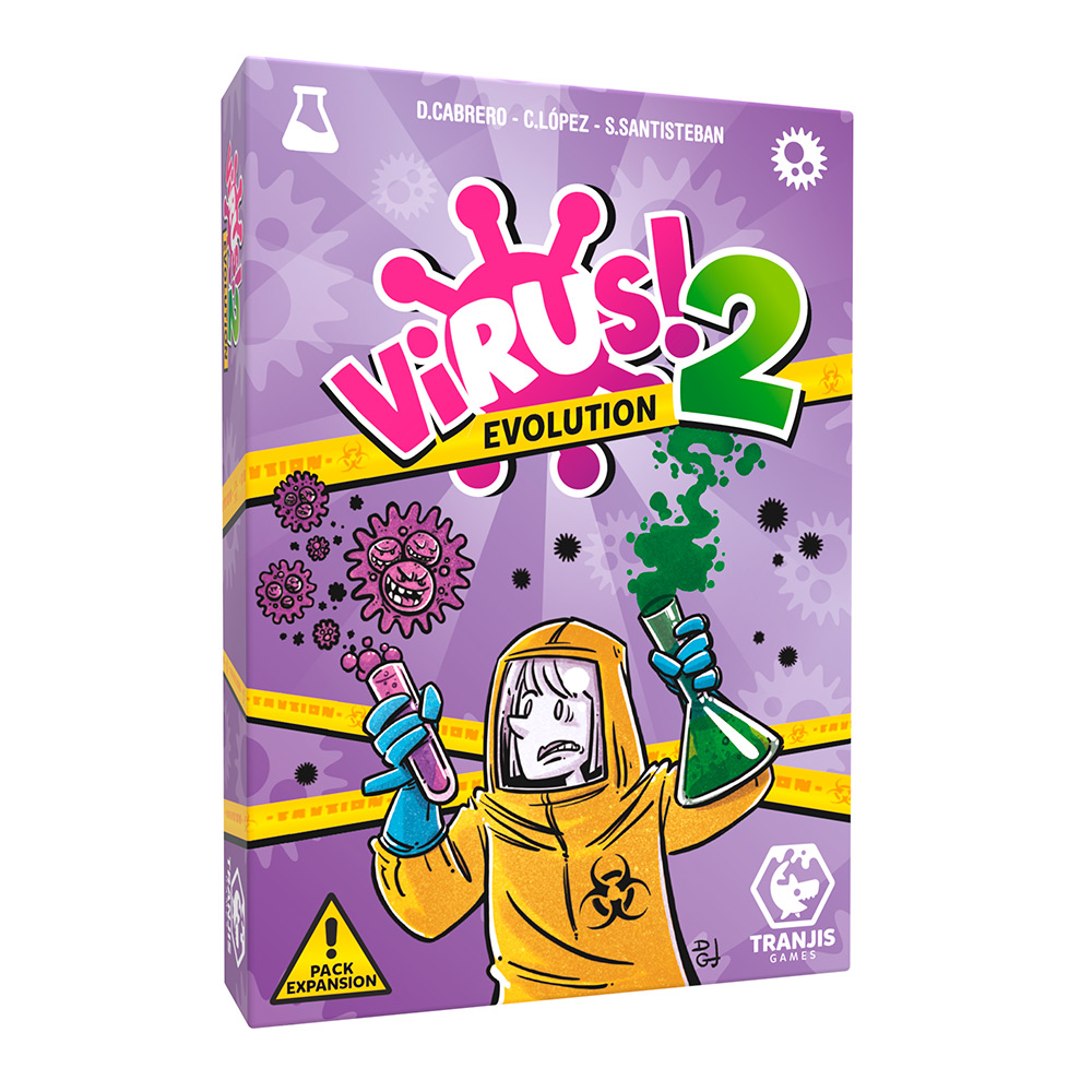 Virus! 2 Evolution: juego de cartas de estrategia y evolución de virus (8+)