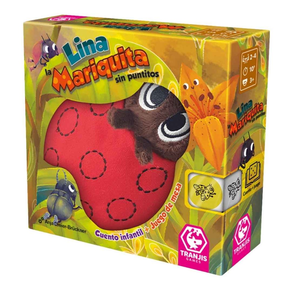 Lina la Mariquita sin Puntitos – Cuento-Juego Emocional para Infantil | Desde 3 Años, Juego con Dados y Mariquitas | Ideal para Espacios de Gestión Emocional y Acompañamiento Temprano