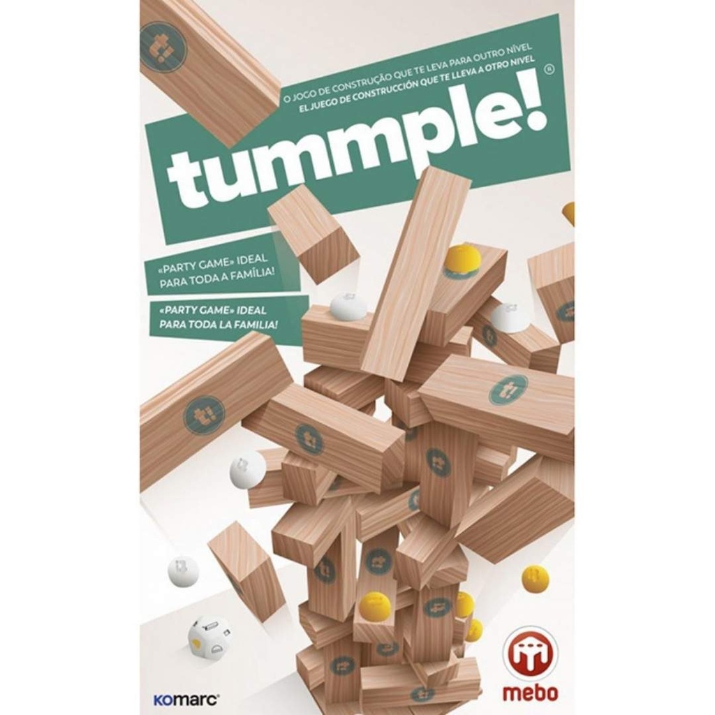 Tummple!: juego de equilibrio y construcción en madera para grupos (6+)