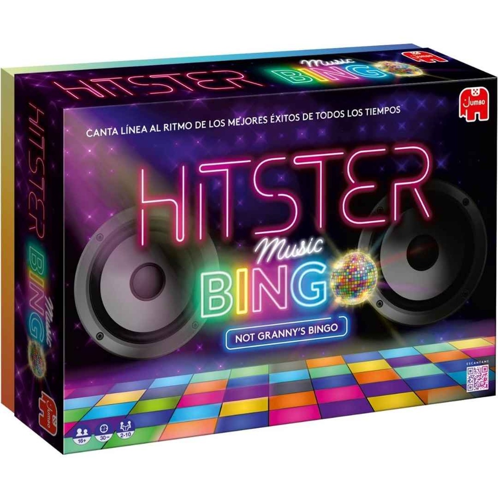 Hitster Bingo: bingo musical amb temacles per a grups (10+)