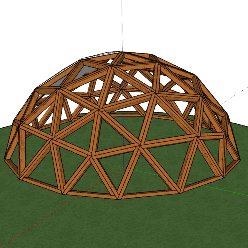 Estructura Domo F3 5/12 4 m: domo interactivo XXL para juego y movimiento (4+)