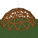 Estructura Domo F3 5/12 4 m: dom interactiu XXL per a joc i moviment (4+)