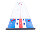 Shuffleboard magnètic: curling de taula reversible 180 cm amb discs (7+)