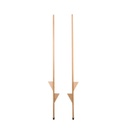 Zancos de madera Engelhart 170 cm para equilibrio hasta 60 kg