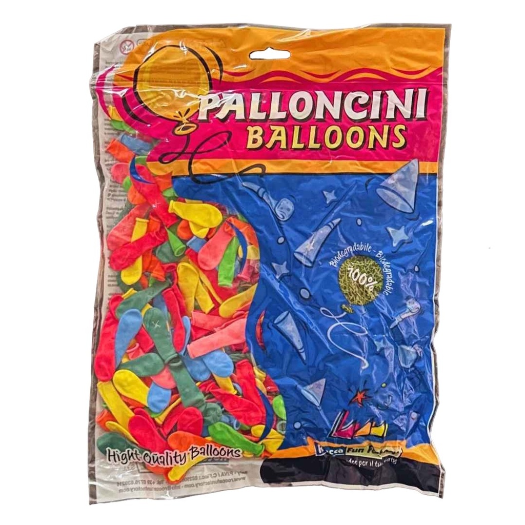 Globos de agua multicolor: bolsa de 500 para juegos y fiestas (6+)