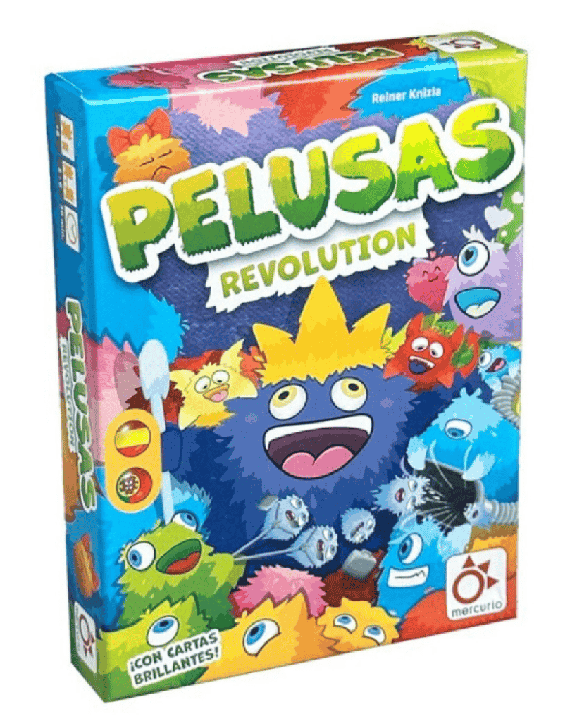 Pelusas Revolution – Juego de Cartas Familiar con Mecánicas Push Your Luck, Robos y Riesgo | 2‑6 Jugadores, +8 Años | Partidas Rápidas y Estrategia Divertida