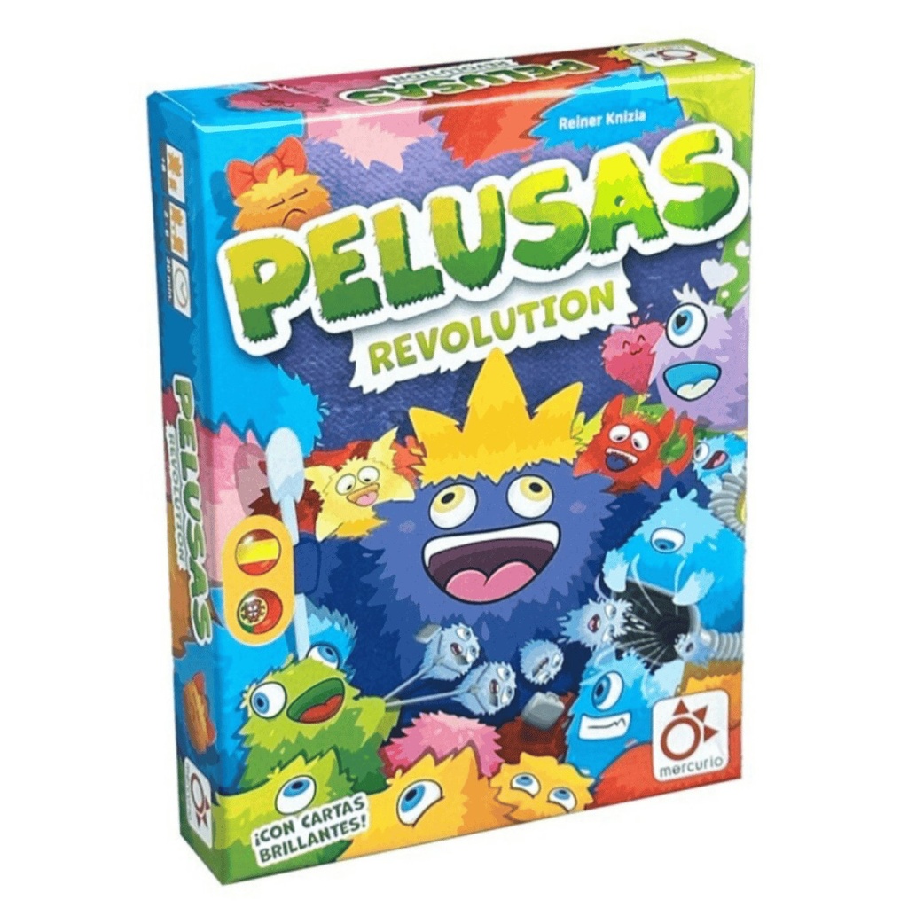 Pelusas Revolution: juego de cartas familiar de riesgo y robos (8+)
