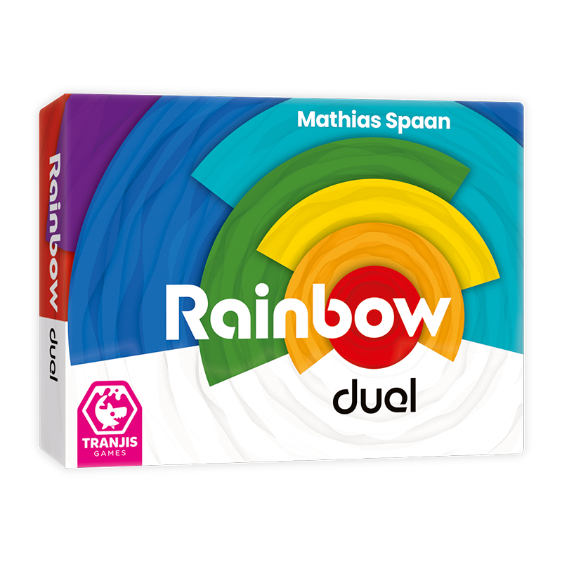 Rainbow Duel – Duel de Colors Estratègic per a 2 Jugadors +7 Anys | Gestió de Risc, Memòria i Velocitat | Joc Compacte 
