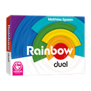 Rainbow Duel – Duelo de Colores Estratégico para 2 Jugadores +7 Años | Gestión de Riesgo, Memoria y Velocidad | Juego Compacto