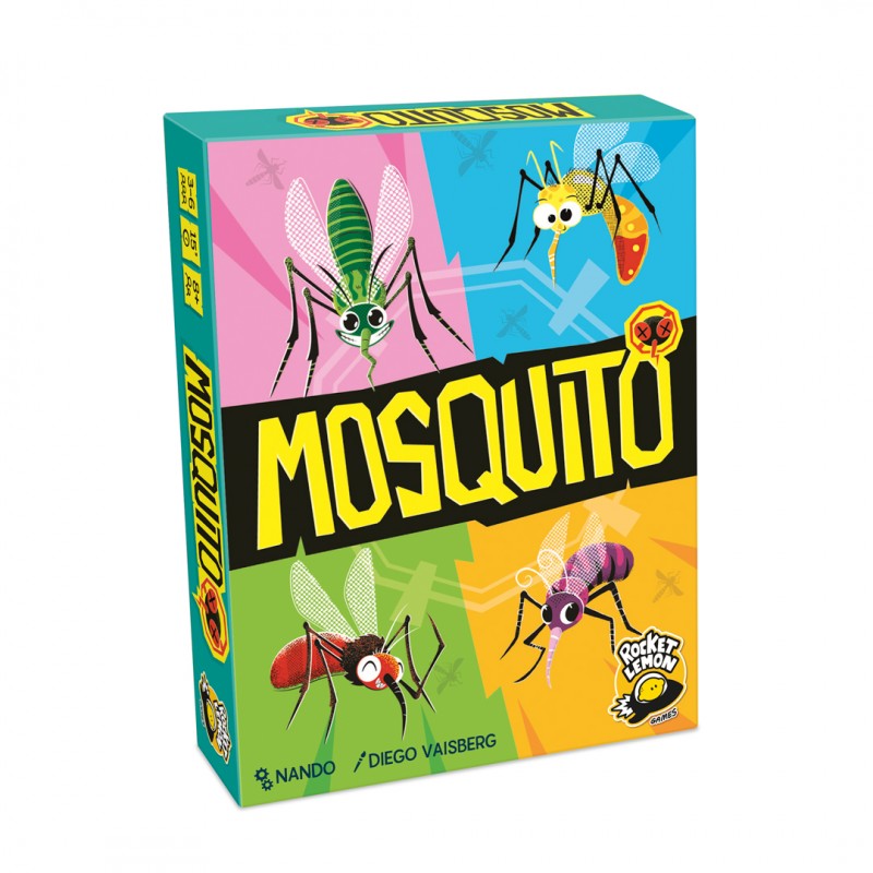 Mosquito: juego de cartas de rapidez y agilidad visual (8+)