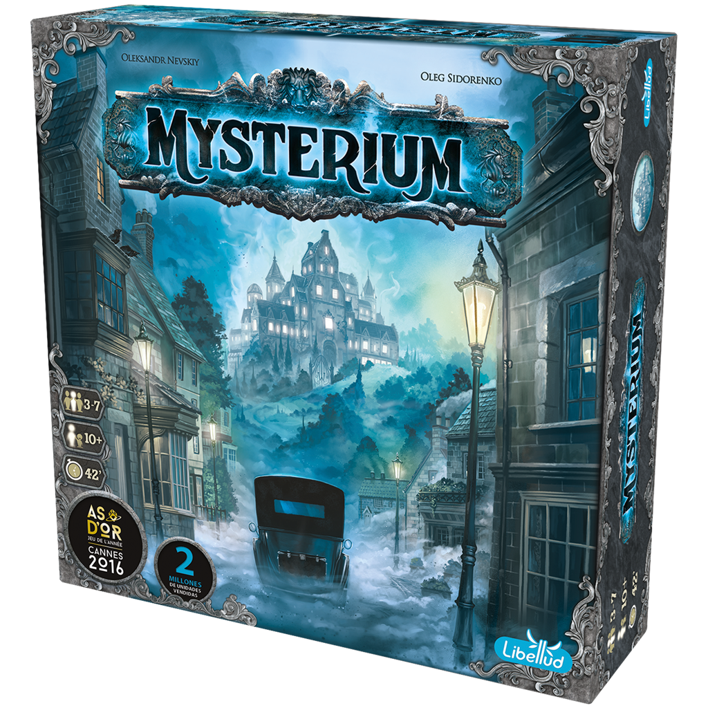 Mysterium: juego cooperativo de deducción e imaginación (10+)