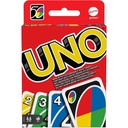 UNO (Mattel): joc de cartes ràpid de colors i números (7+)