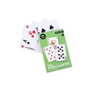 Cartes de pòquer XXL 18,5×12 cm: baralla gegant plastificada per a dinamitzar grups (Engelhart)