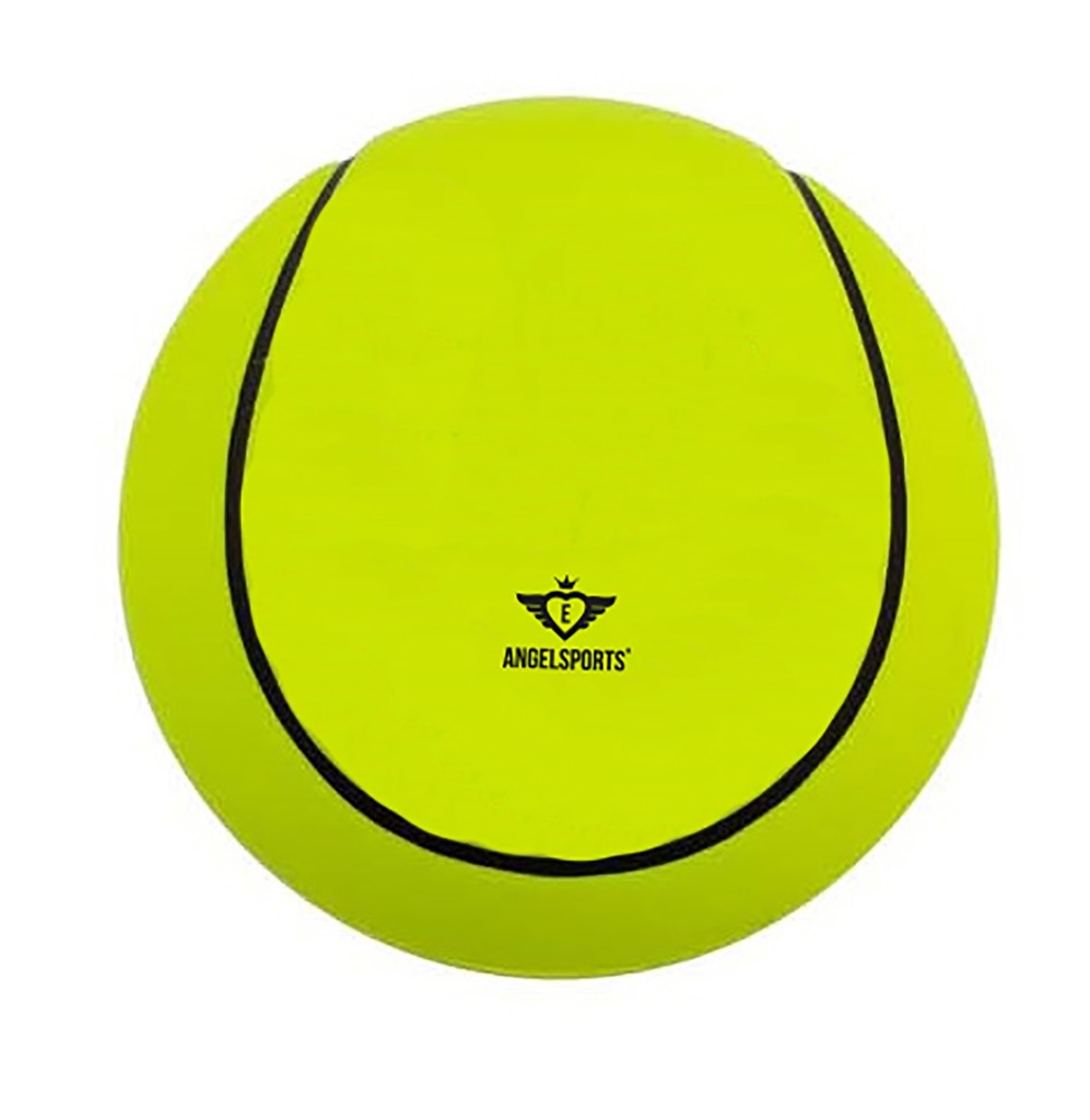Tennisbal soft foam amarilla 12,5 cm: pelota segura para psicomotricidad