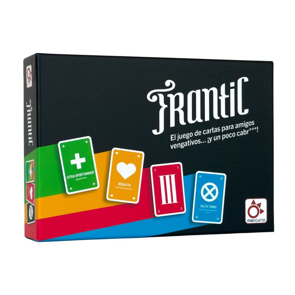 Frantic: juego de cartas caótico de estrategia rápida para grupos (14+)