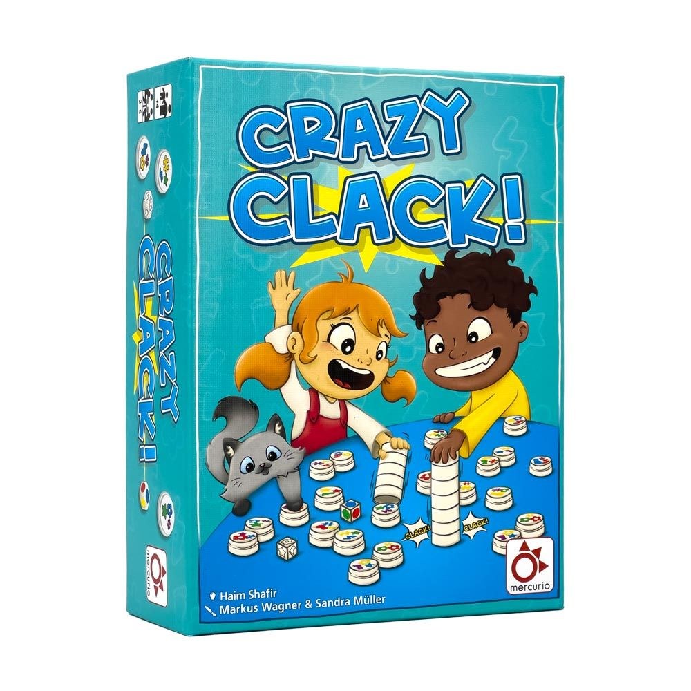 Crazy Clack: joc de rapidesa i apilament per a xiquets 4+