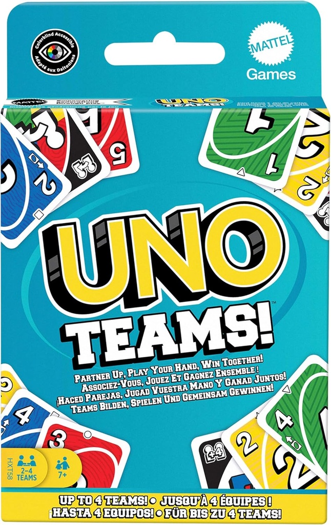 UNO Teams joc de cartes per equips