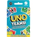 UNO Teams: juego de cartas por equipos de colores y números (7+)