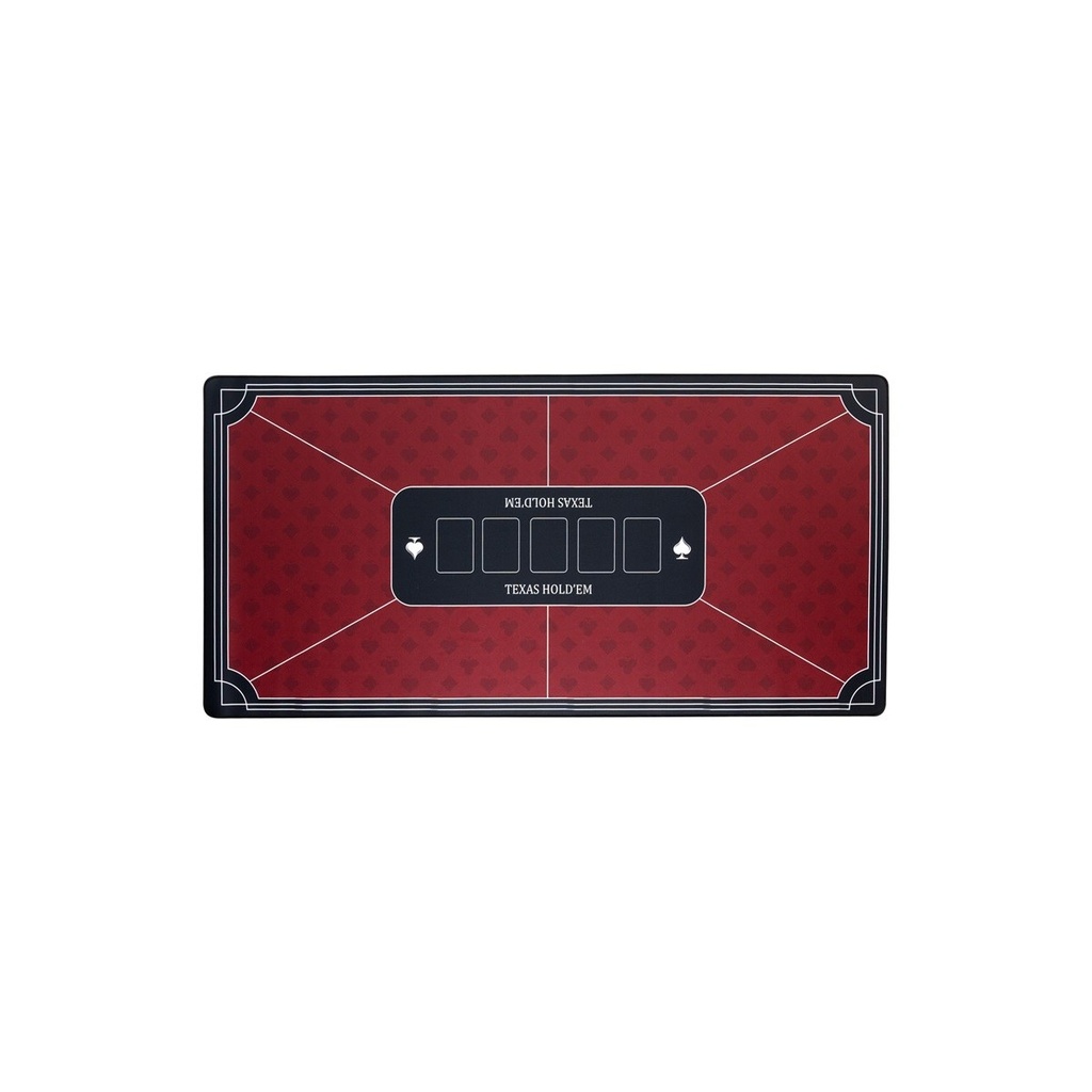 Pokerkleed roig 120×60 cm antilliscant (pack 4)
