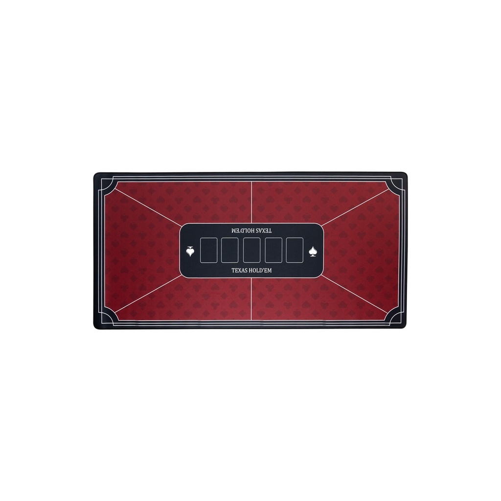 Pokerkleed roig 120×60 cm antilliscant (pack 4)