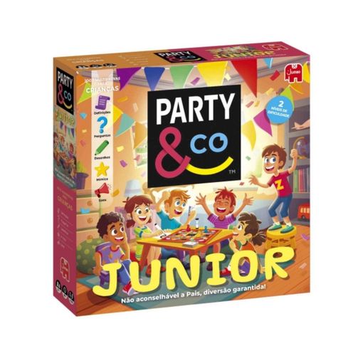 Party & Co Junior – Juego cooperativo de expresión y creatividad infantil