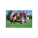 Paracaigudes Amaya 6 m amb 20 anses: joc cooperatiu per a animació grupal (3+)