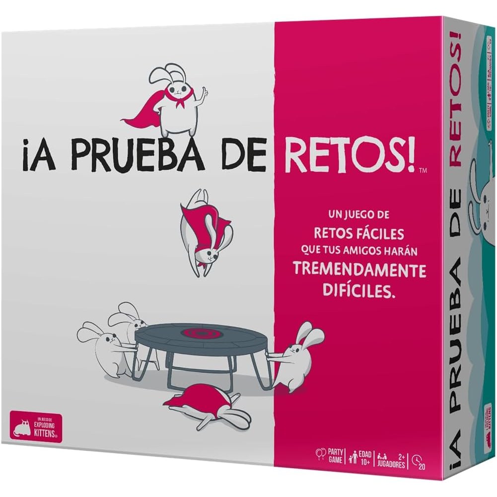 A prova de reptes! Exploding Kittens: joc de desafiaments (7+)