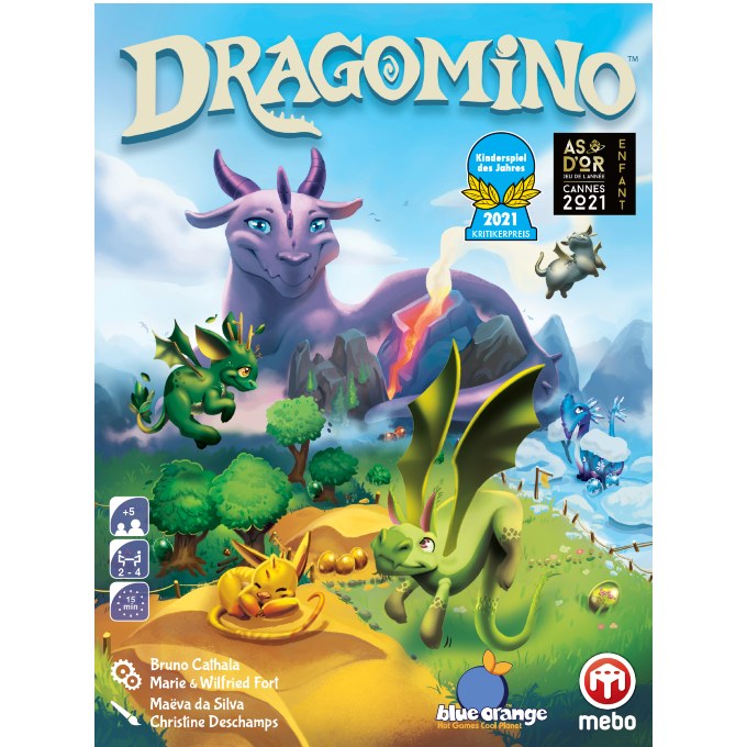 Dragomino (My First Kingdomino): joc infantil de col·locació de lloses (5+)