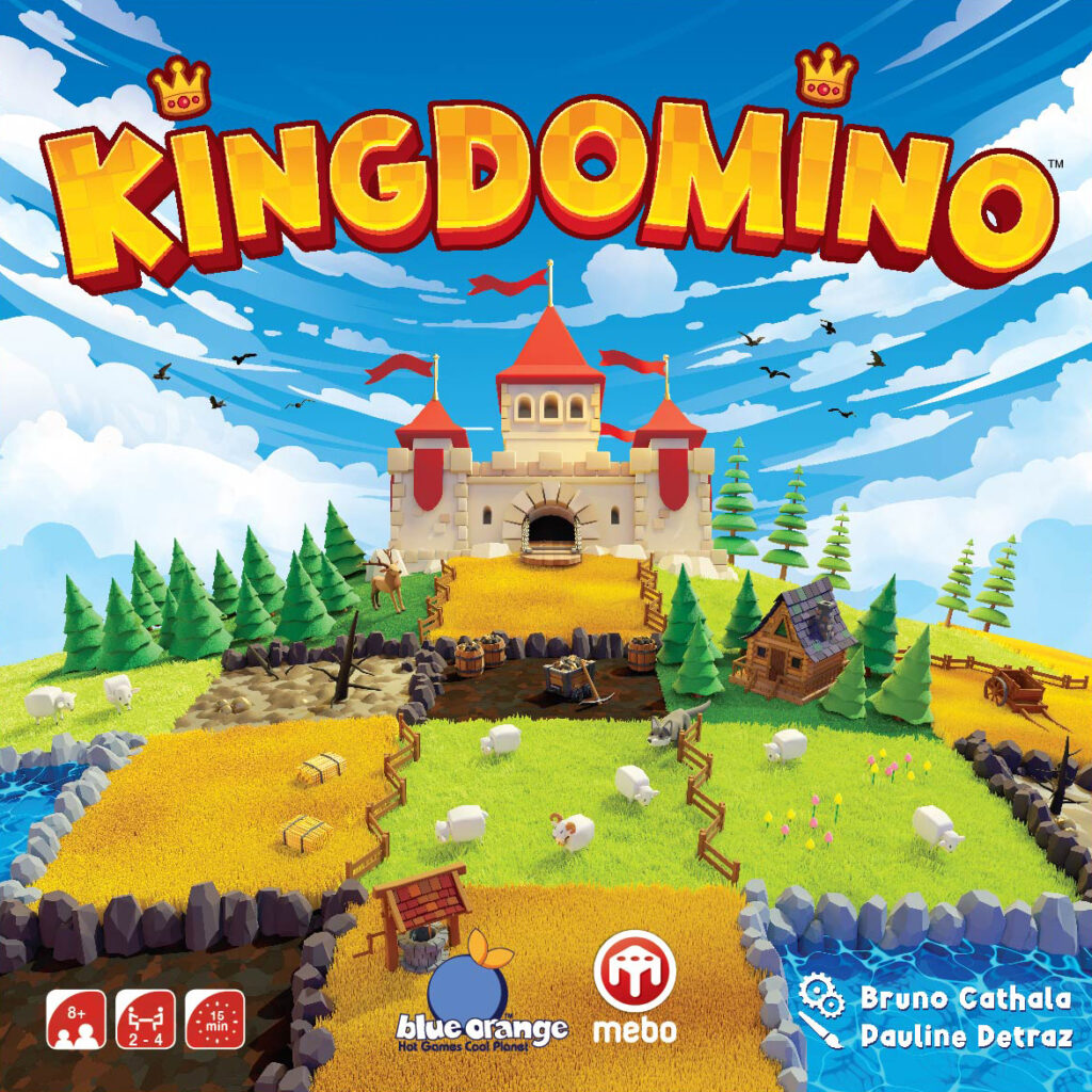 Kingdomino: joc de col·locació de llosetes tipus dominó i estratègia familiar (8+)