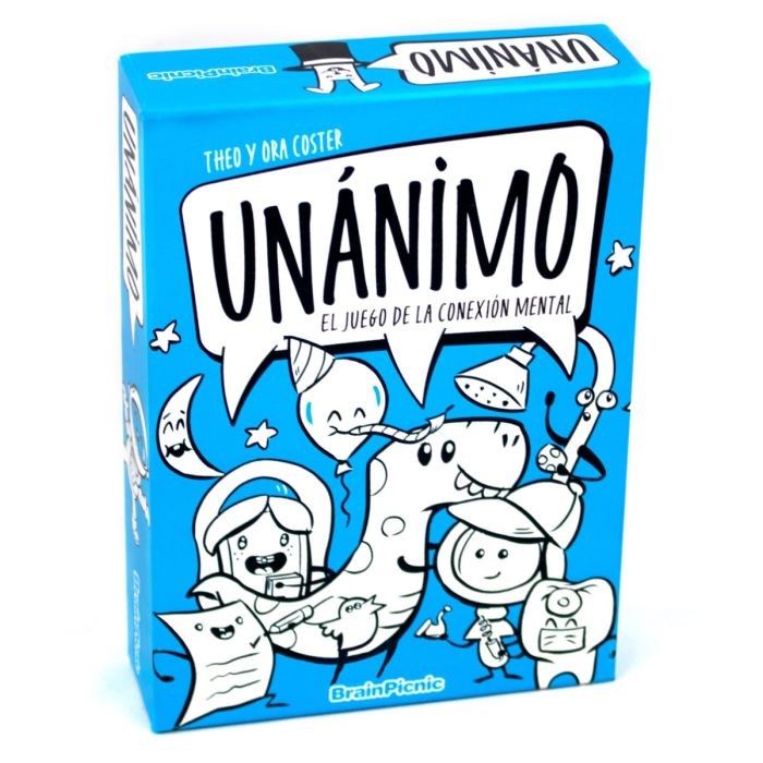 Unánimo: juego de conexión mental y palabras para grupos (8+)