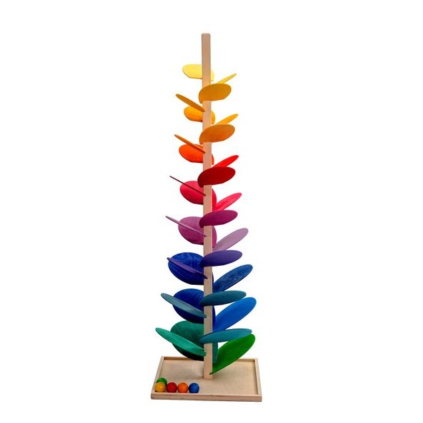 Árbol de canicas gigante Magic Wood 150 cm: árbol musical sensorial XXL